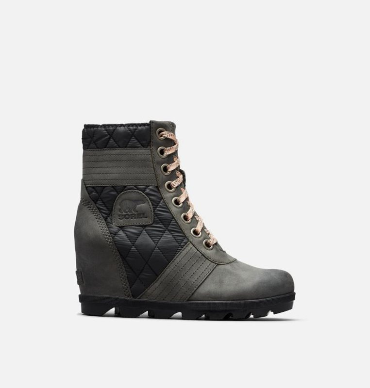 Sorel Dam Wedges Mörk Grå - Lexie™ Boot - EUS-769248